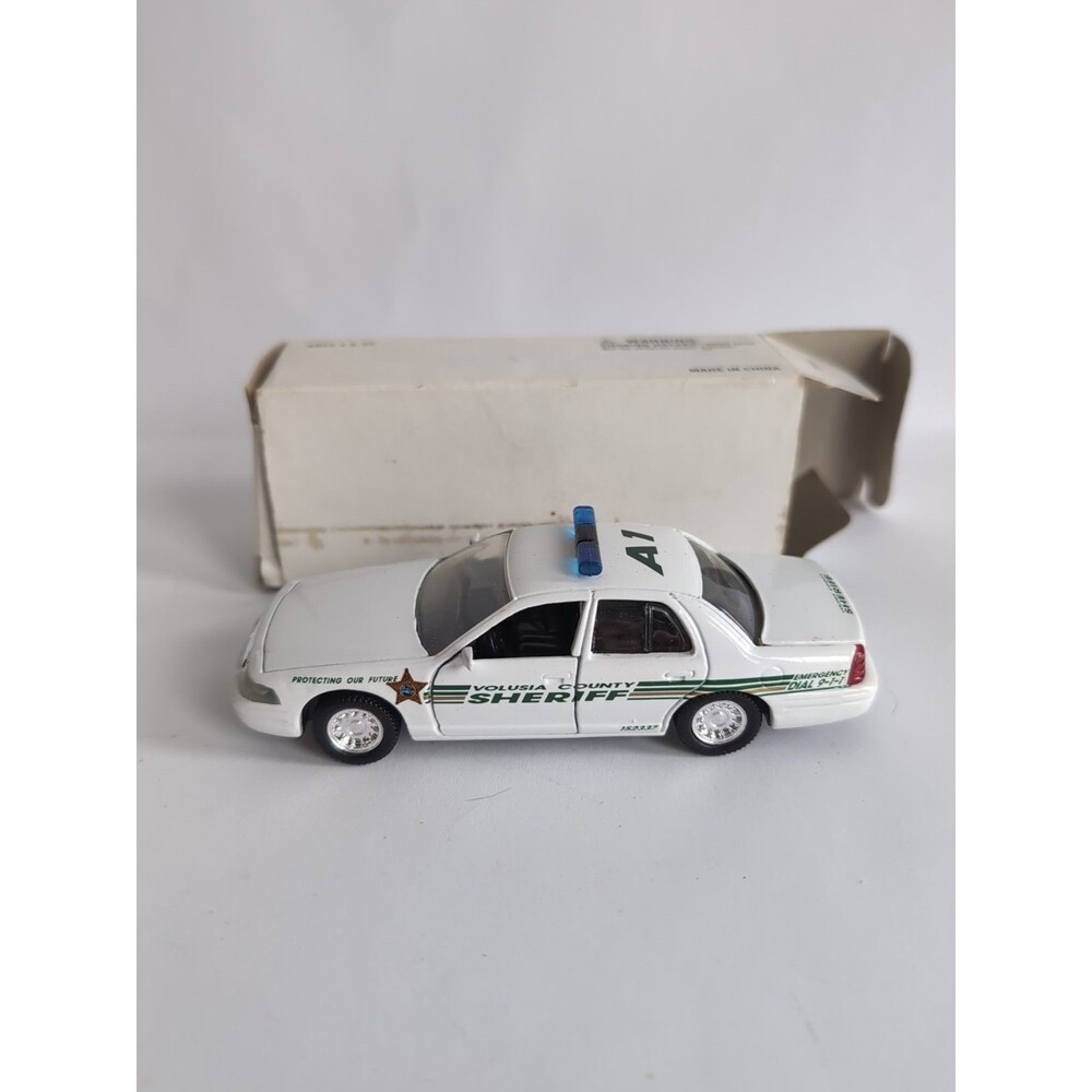 ROAD CHAMPS Volusia COUNTY SHERIFF'S OFFICE 1:43 SCALE DIECAST METAL POLICE CAR